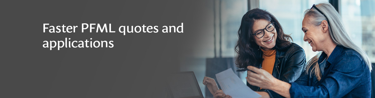 Faster PFML quotes and applications
